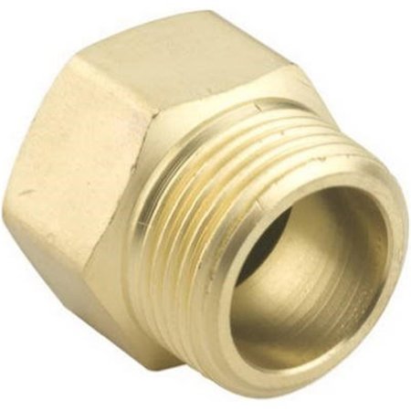 GARDENGEAR 0.75 x 75 in. Green Thumb Male-Female Pipe to Hose Connector GA573168